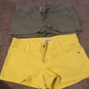 Size 1 shorts